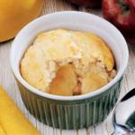 American Microwave Apple Cobbler Dessert
