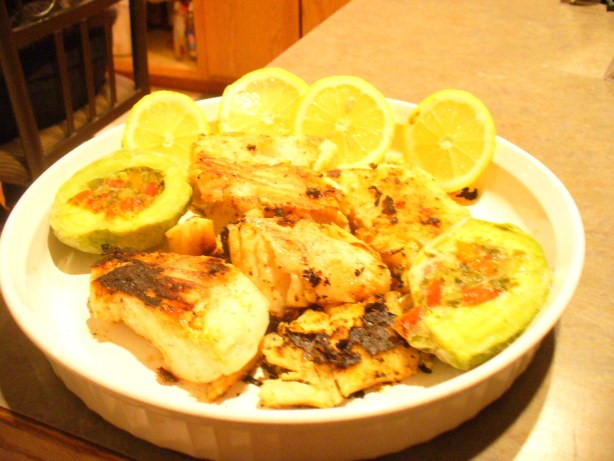 American Glazed Grilled Fish Dessert