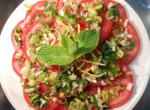 American Tasty Asian Tomato Salad Dinner