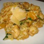 Canadian Risotto with Chicken Spinach and Pumpkin Dinner