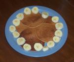 American Vegan Banana Pancakes Appetizer