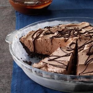 American Smooth Chocolate Pie Dessert