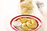 American Orange Shortbread Crescents Recipe Dessert