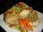 American Golden Cornish Game Hens for  baconherb Bread Stuffing Appetizer