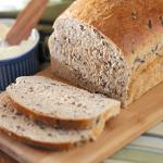 American Threegrain Wild Rice Bread Dessert