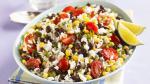 American Southwestern Rice Salad with Black Beans and Corn Appetizer