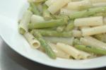 American Penne With Asparagus and Lemonparmesan Cream Dinner