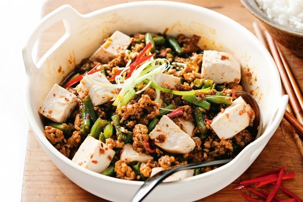 Chinese Spicy Mince With Tofu Recipe Dinner