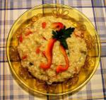 American Artichoke and Red Pepper Risotto Dinner