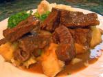 American Adobo Beef With Gravy Appetizer