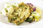 Canadian Herb Crusted Fish Fillets With Creamy Potato Salad Recipe Dinner