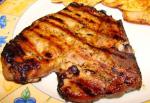 American Grilled Brown Sugar Pork Chops or Chicken Dinner