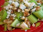 American Celery Salad With Walnuts and Blue Cheese Appetizer