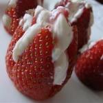 American Valentine Night Strawberries Recipe Dessert