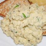 American Luxury Scrambled Eggs Appetizer