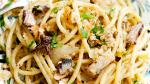 American Pasta With Sardines Bread Crumbs and Capers Recipe Appetizer