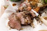 British Barbecued Greekstyle Lamb With Mint Yoghurt Recipe Dinner
