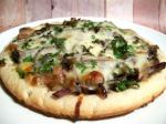 American Wild Mushroom Red Onion and Sage Pizza Appetizer