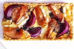 Canadian Brie And Caramelised Pear Tart Recipe Appetizer