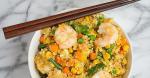American Skip the Rice and Cook Up Clean Shrimp Fried Quinoa Appetizer
