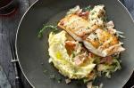 Canadian Panfried Kingfish With Cabbage And Bacon Recipe Appetizer