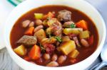 Canadian Slowcooker Beef And Vegetable Soup Recipe Appetizer
