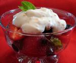 Canadian Berries Salad With Whipped Ricotta Cream Dessert