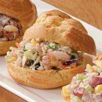 American Shrimp n Slaw Puffs Dinner