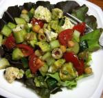 American Mediterranean Marinated Salad Appetizer