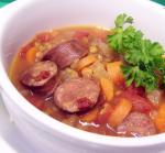 American One Pot Spicy Sausage and Lentils Appetizer