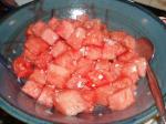 American Mums Onion and Watermelon Salad Appetizer