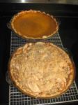 American Golden Delicious Apple Pie With Oatmeal Crumb Topping Dessert