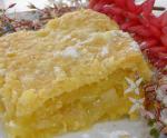 American Flaky Pineapple Bars Dessert