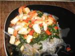 Canadian Spicy Shrimp and Scallops With Cellophane Noodles Dinner
