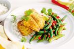 Canadian Turmeric Fish With Sambal Beans Recipe Dinner