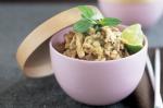 Thai Thai Chicken Curry With Limes And Lemongrass Recipe Appetizer