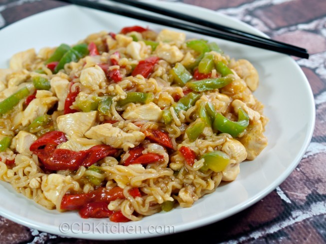 American Easy Chicken Stirfry Teriyaki En Dinner