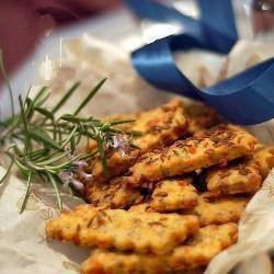 Canadian Biscuits Salted Cheese and Cumin Seeds Dinner