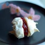 Canadian Meringues with Cherry Jam Dessert