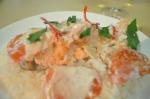 Canadian Salmon Cooked in Coconut Milk Appetizer