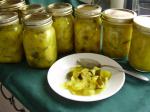 American Chopped Cucumber Mustard Pickles Appetizer