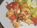 French Chicken Saute With White Wine and Tomatoes Dinner