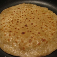 Indian Griddle Fried Mung Beans Flatbreads Dal Paratha Other