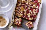Canadian Rhubarb And Hazelnut Crumb Cake Recipe Dessert