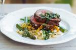 Canadian Roast Fillet Of Beef With Green Olive And Mint Dressing Recipe Dinner