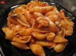 American Pasta Shells With Chicken Mushrooms Escarole and Sundried To Dinner