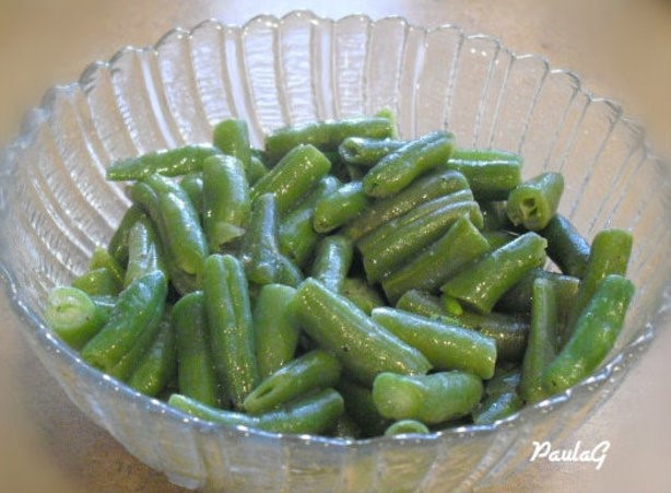 American Simple Steamed Green Beans Dinner