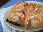 American Shrimp With Coconutvanilla Sauce Dessert