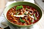 Canadian Beefcheek Minestrone Recipe Appetizer