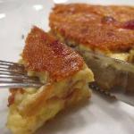 French Quiche with Bacon Onions and Apples Appetizer